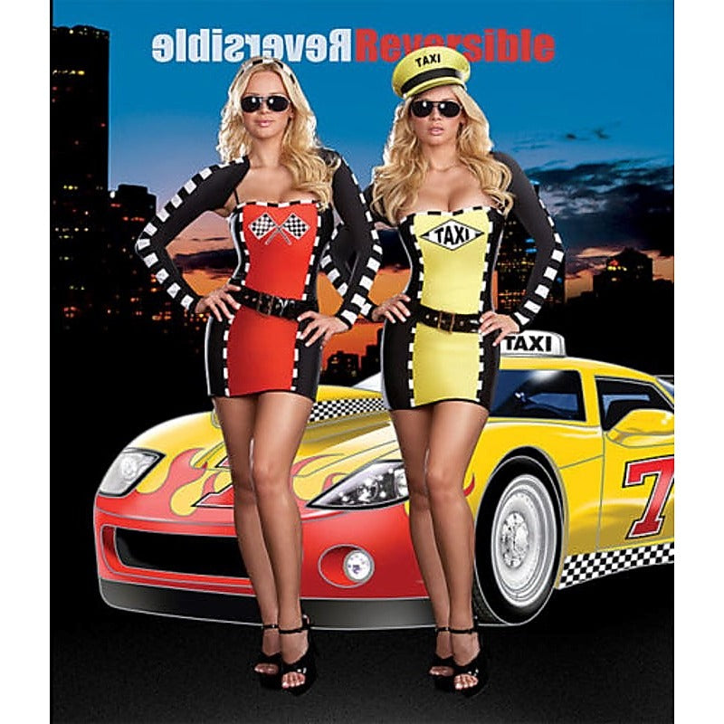 Drive Me Crazy Costume by Dream Girl Lingerie - Fancy Dress Ups