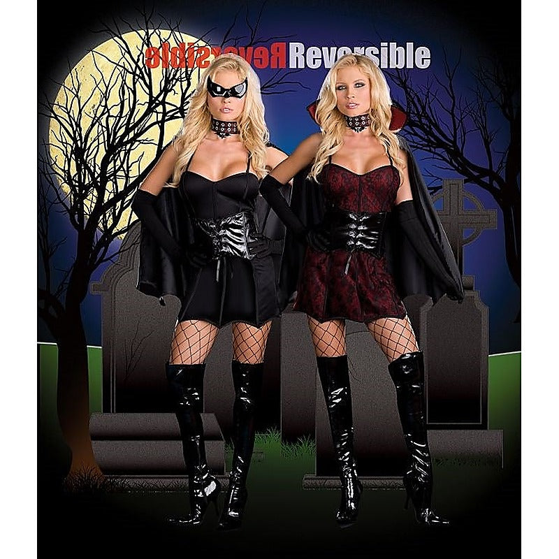 Twice Bitten Reversible Costume by Dream Girl Lingerie - Fancy Dress Ups
