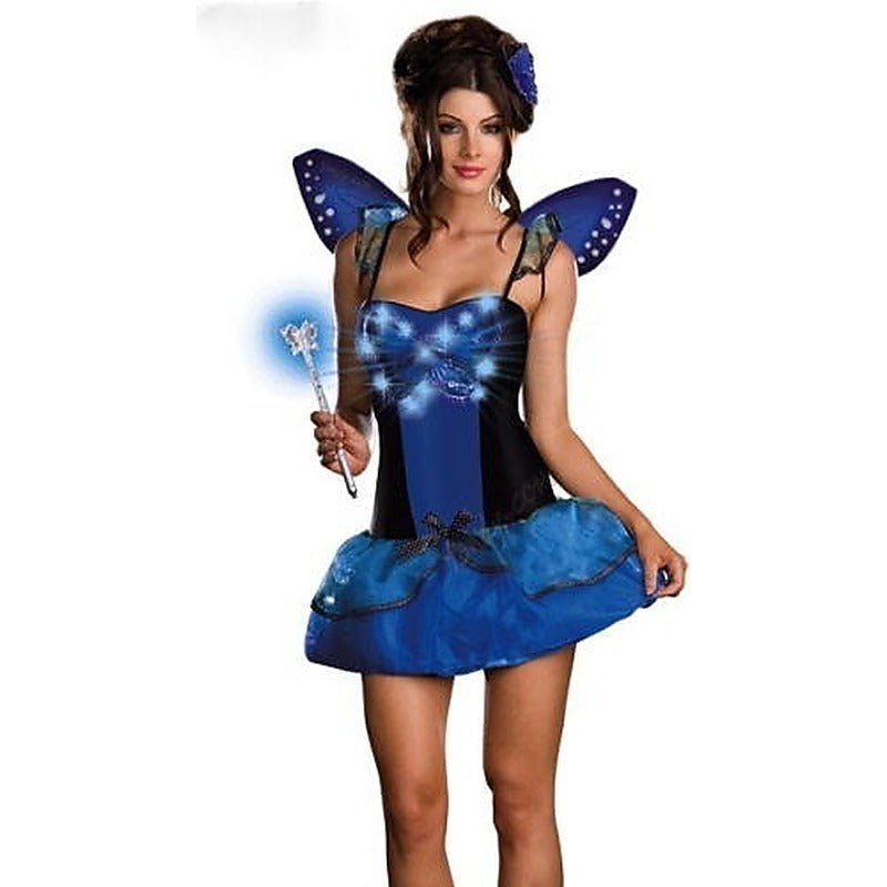 Whimsical Blue Butterfly Costume - Unleash Your Inner Fairy - Fancy Dress Ups