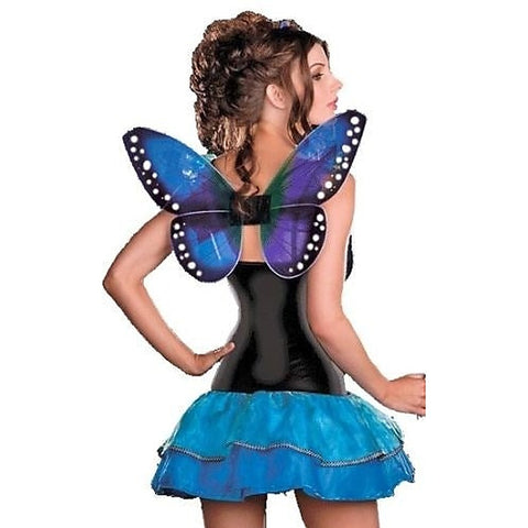 Whimsical Blue Butterfly Costume - Unleash Your Inner Fairy - Fancy Dress Ups