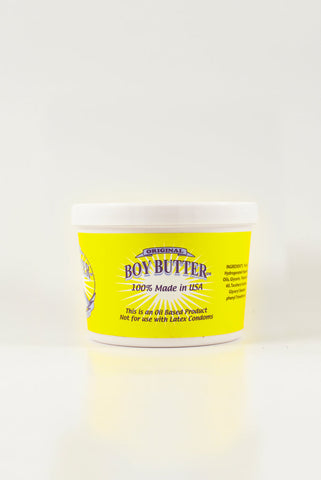Boy Butter Original Oil Based Adult Lubricant 16 Oz Tub - Massage Oils and Lubricants