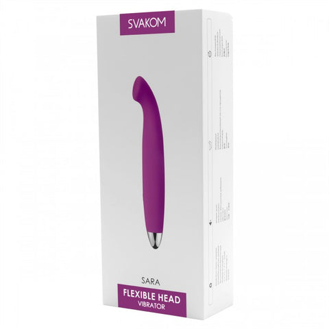 Svakom Sara Flexible Head G Spot Vibrator - Waterproof Vibrators