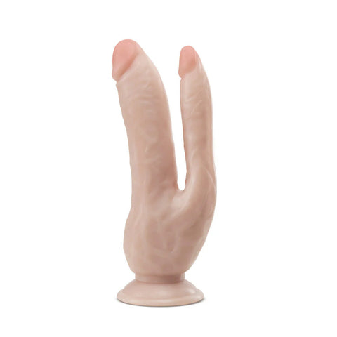 Dr. Skin Double Penetration Realistic Cock 8 Inch - Realistic Dildos