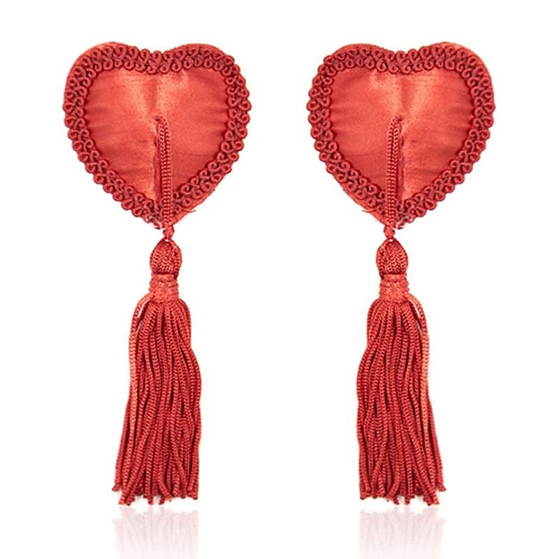 Heart Style Nipple Pasties by Ella Bidoe - Fancy Dress Ups