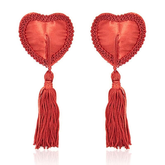 Heart Style Nipple Pasties by Ella Bidoe - Fancy Dress Ups