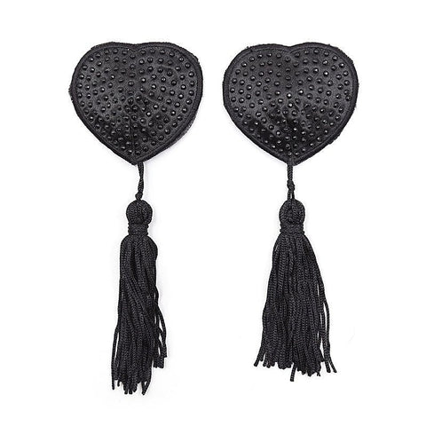 Encrusted Nipple Pasties by Ella Bidoe - Fancy Dress Ups