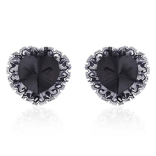 Lace Frill Nipple Pasties by Ella Bidoe - Fancy Dress Ups