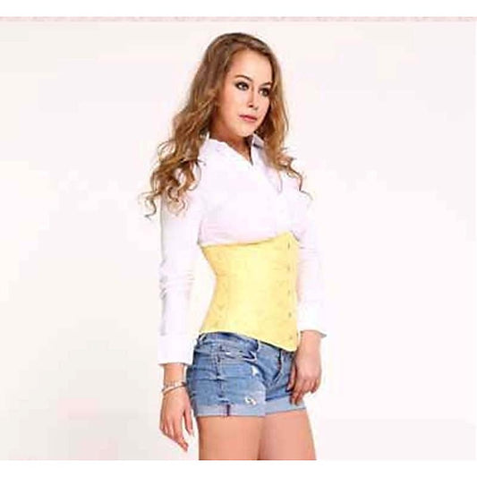 UnderBust Yellow Training Corset - Bras and Bra Sets