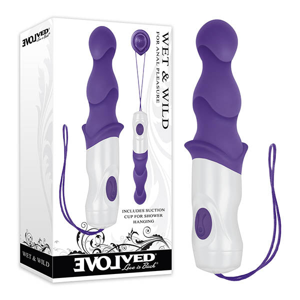 Evolved Wet and Wild Anal Vibrator Anal Vibrators