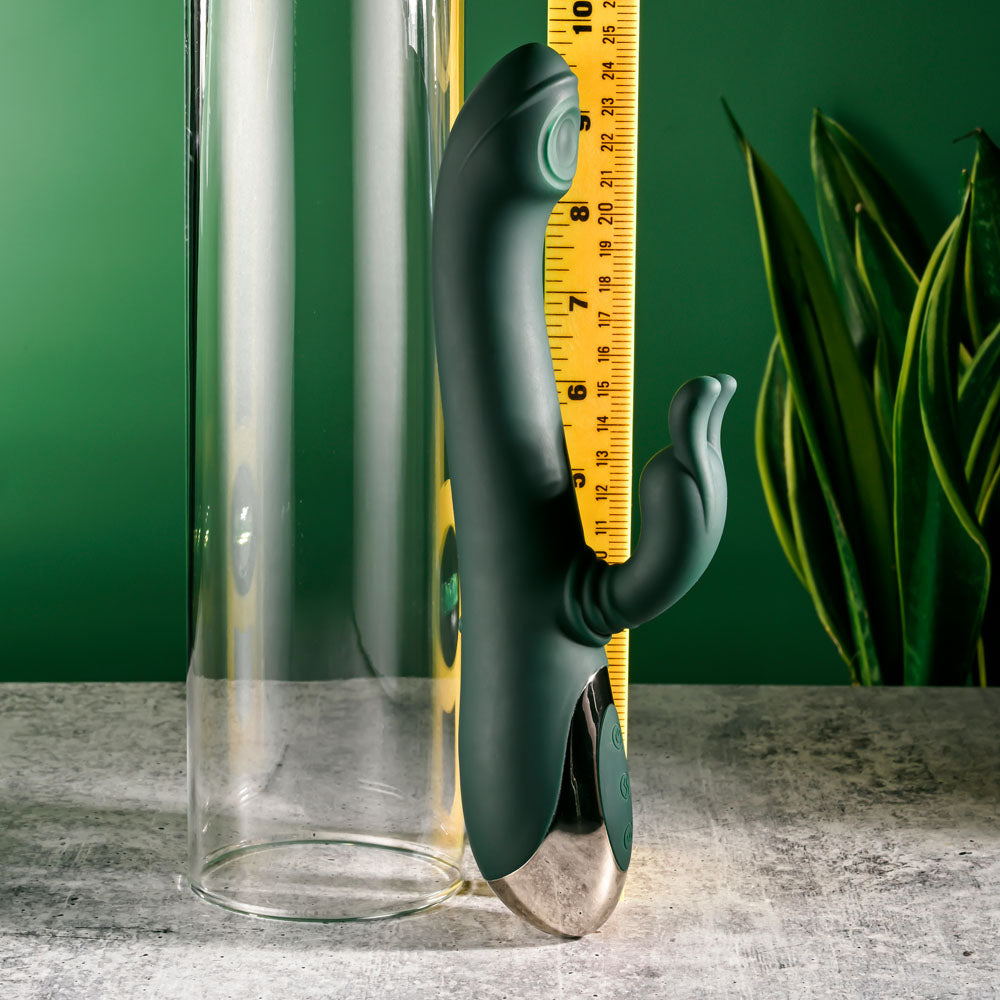 Evolved RABBIT TAP TAP Vibrating Rabbit Massager Green Rabbit Vibrators