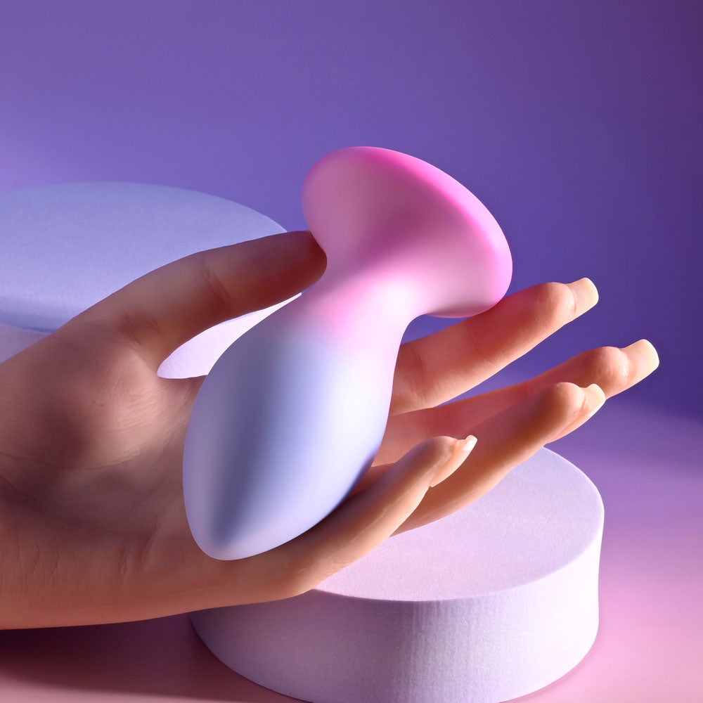 Evolved PARADISE Rechargeable Butt Plug Pink/Purple Butt Plugs