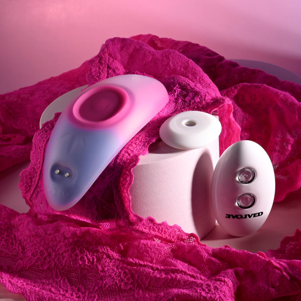 Evolved PARADISE Remote Control Panty Vibrator Pink/Purple Remote Control Vibrators