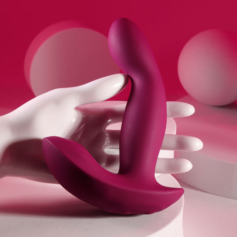 Evolved COME ON OVER G-Spot Vibrator Burgundy Red - G-Spot Vibrators
