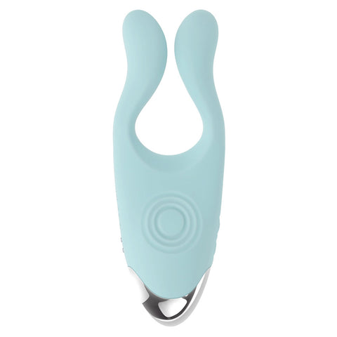 Evolved COUPLES THERAPY Rechargeable Couples Vibrator Teal - Sex Toys For Couples