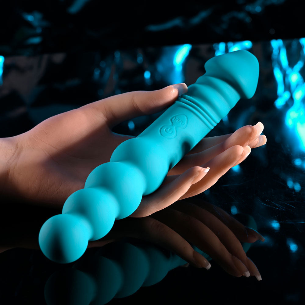 Evolved FLIP FLOP Dual Ended Vibrating Dildo Blue Vibrating Dildos