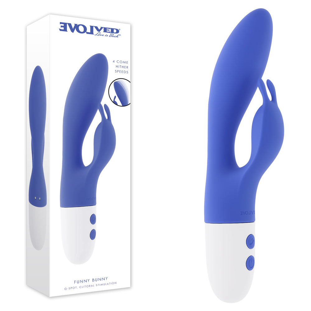 Evolved FUNNY BUNNY USB Rechargeable Rabbit Vibrator Rabbit Vibrators