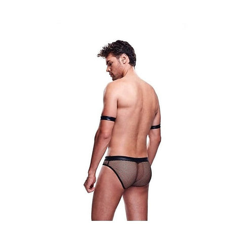 Premium 2 Piece Sexy Cop Set by Envy Menswear - Mens Briefs And Boxers