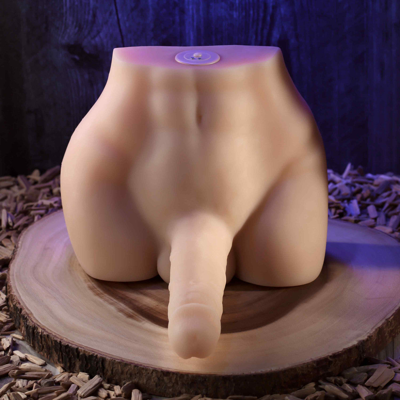 Evolved EASY RIDER Male Torso with Vibrating Penis Vibrating Dildos