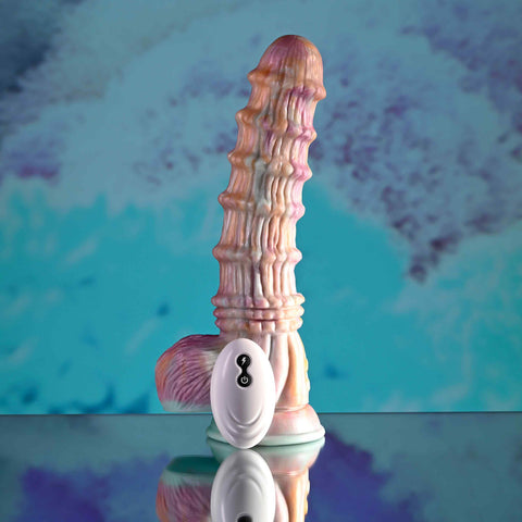 Evolved FANTASY Vibrating Dildo with Remote - Vibrating Dildos