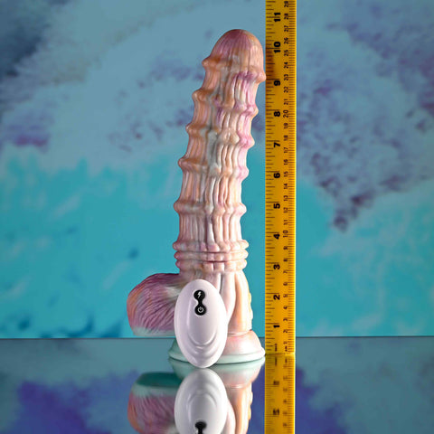 Evolved FANTASY Vibrating Dildo with Remote - Vibrating Dildos