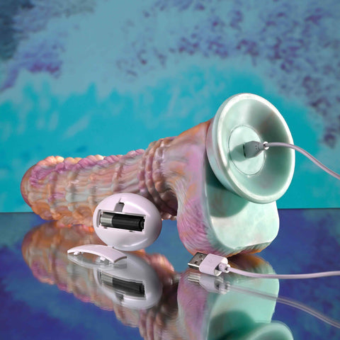 Evolved FANTASY Vibrating Dildo with Remote - Vibrating Dildos
