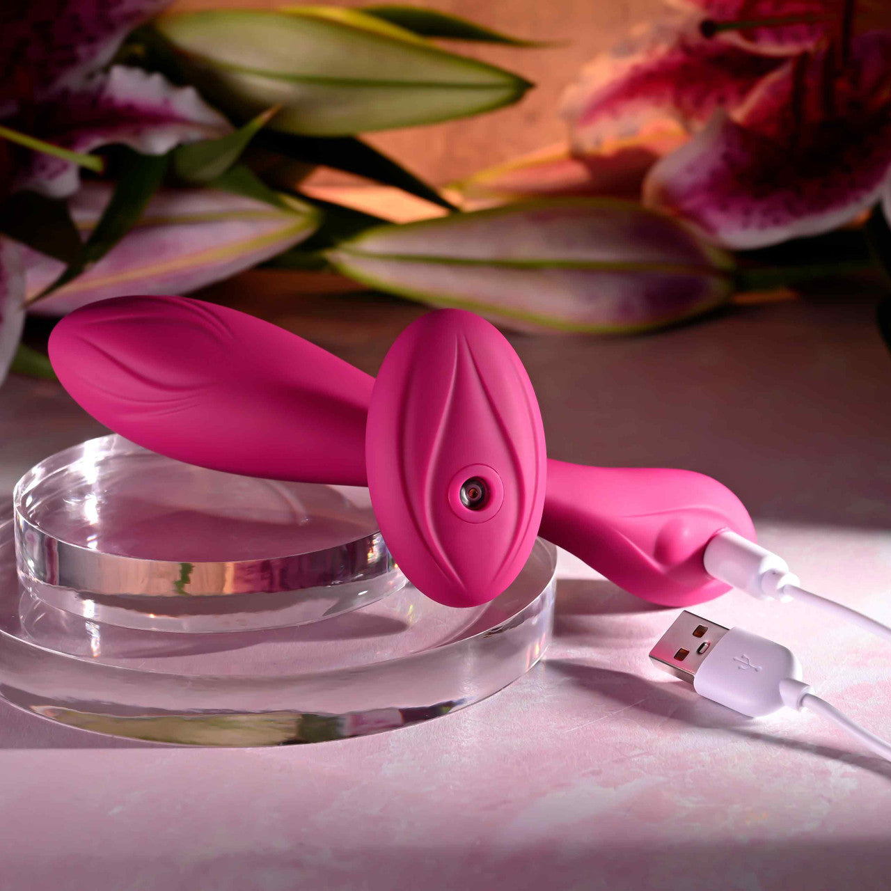 Evolved CHERRY POSE Flexible & Posable Vibrator with Remote G-Spot Vibrators