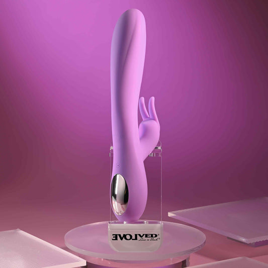 Evolved BEAD THE WAY USB Rechargeable Rabbit Vibrator Pink Rabbit Vibrators