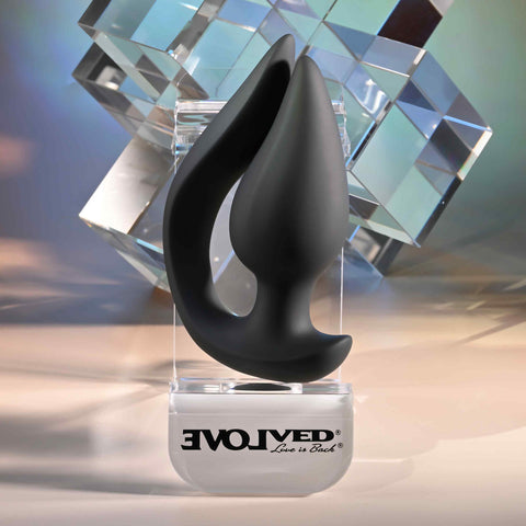 Evolved THE GENIE Rechargeable Vibrating Butt Plug - Butt Plugs