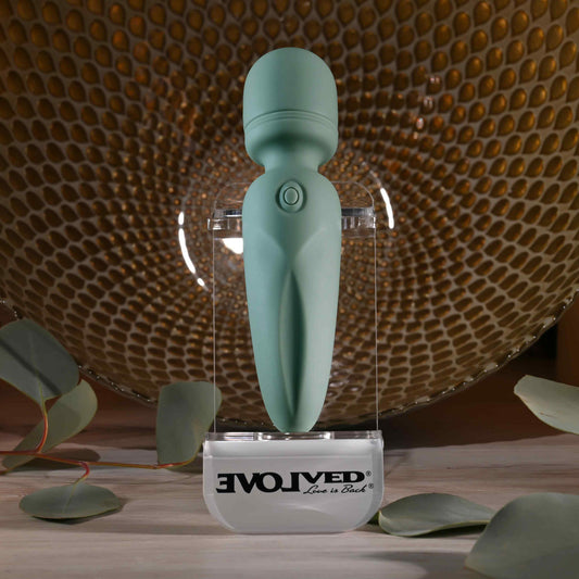 Evolved RUMBLE WAND USB Rechargeable Mini Massage Wand Body Wands