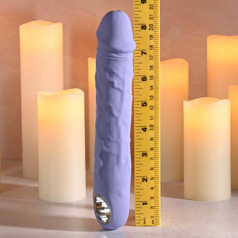 Evolved LARGE PURPLE FANTASY USB Rechargeable Vibrator - G-Spot Vibrators