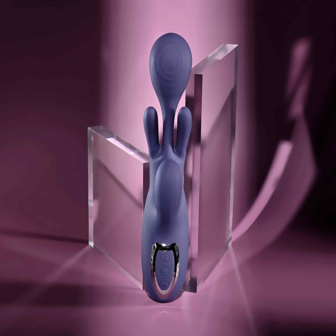 Evolved BOW DOWN USB Rechargeable Rabbit Vibrator - Rabbit Vibrators