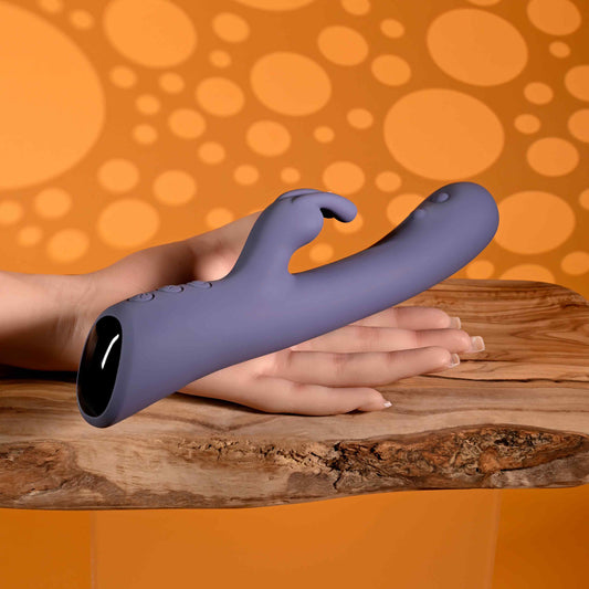 Evolved POPPIN GOOD TIME USB Rechargeable Rabbit Vibrator - Rabbit Vibrators
