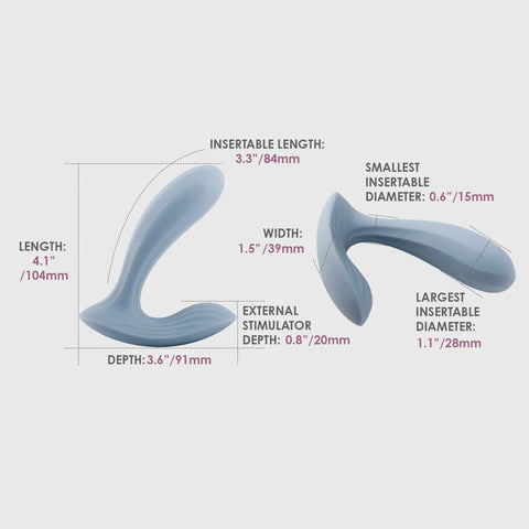 Svakom Erica Vibrating Clitoral and G-Spot Stimulator - G-Spot Vibrators