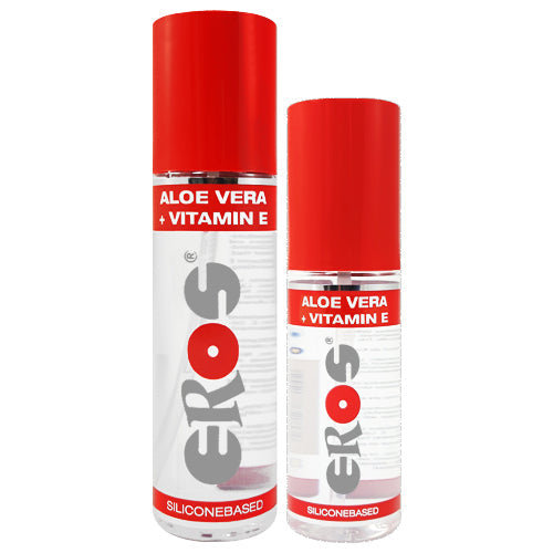 EROS Silicone Aloe Vera and Vitamin E 100ml - Silicone Based Lubes