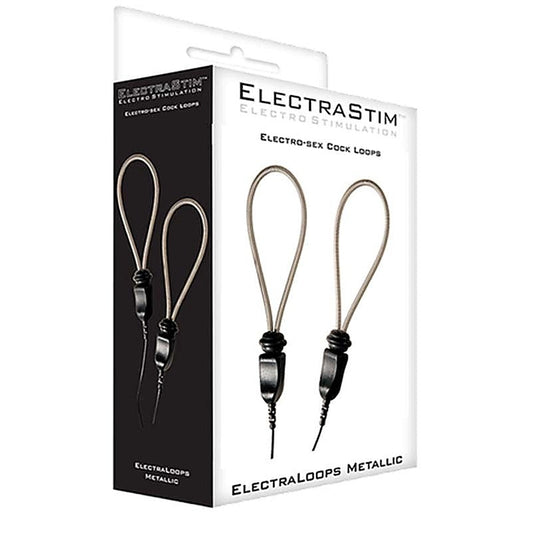 Electrifying Metallic Scrotal Loops - Elevate Your Intimate Play - Electro Sex