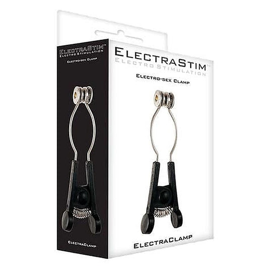 ElectraStim ElectraClamp Soft Grip Genital Clamp - Electro Sex