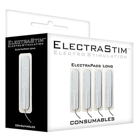 Electra Pads Long 4 Pack by Electrastim - Electro Sex