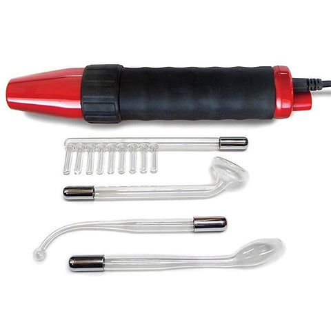 KinkLab ElectroErotic NeonWand with Red Handle