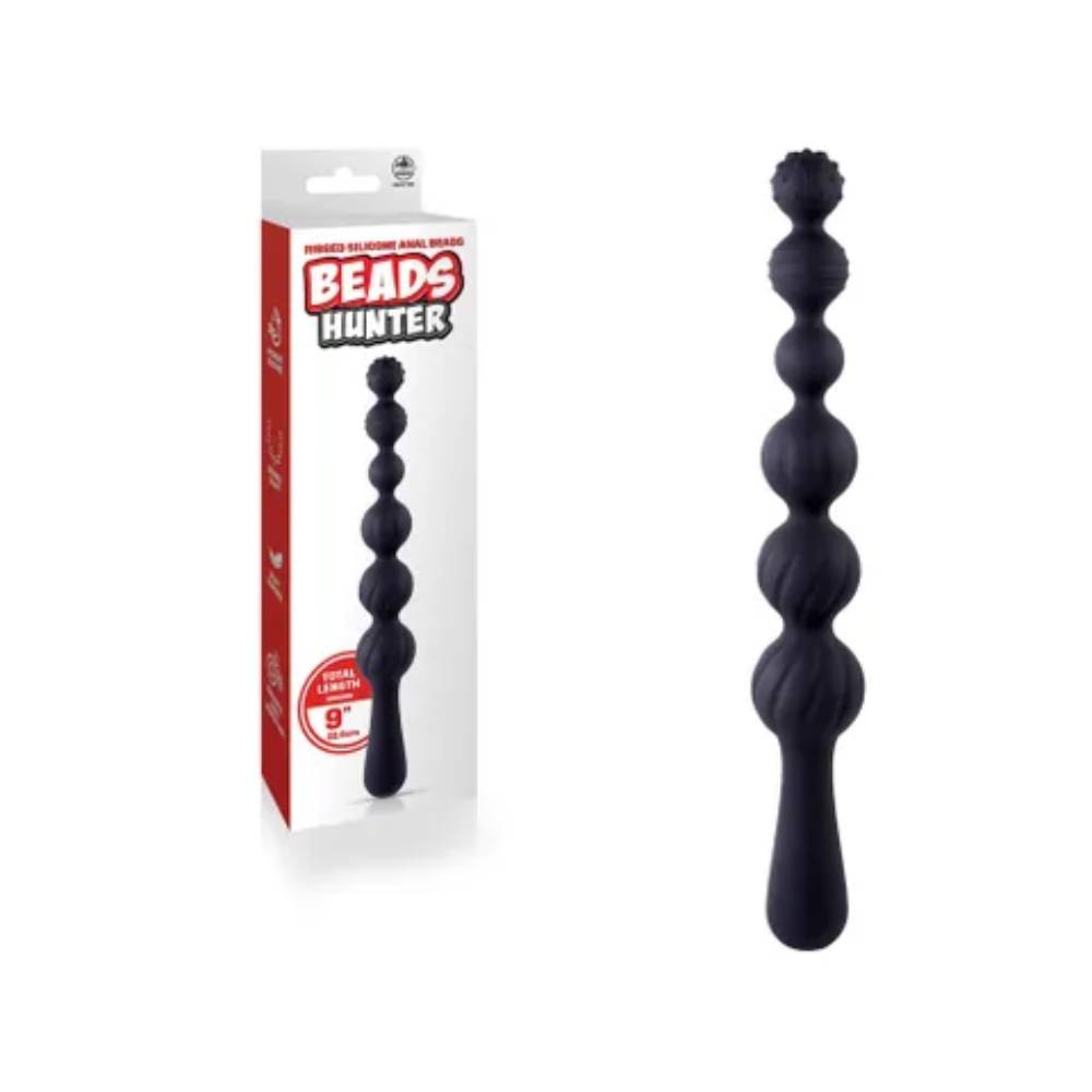 Excellent Power Beads Hunter Nubbed and Ribbed Anal Beads Anal Beads and Balls