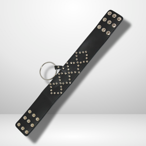 Submissive Allure - Wyred Slave Studded Posture Collar by BDStyle - Collars and Leads