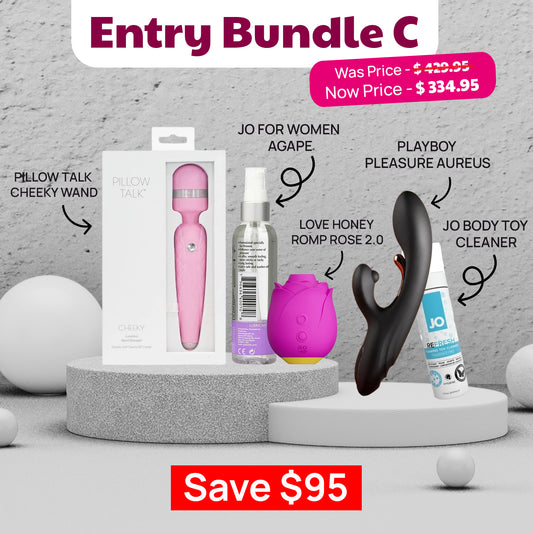 Mother's Day Entry Bundle C | Wand, Air Stimulator & Rabbit Vibrator | - Unclassified