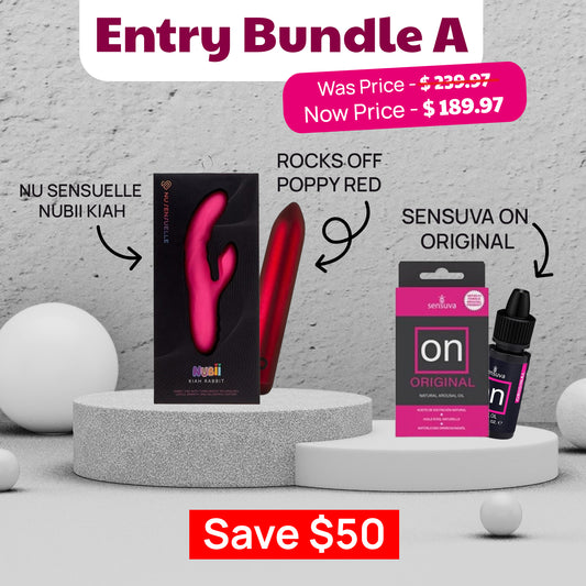 Mother’s Day Entry Bundle 1 | Bullet, Arousal Oil & Rabbit Vibrator - Unclassified