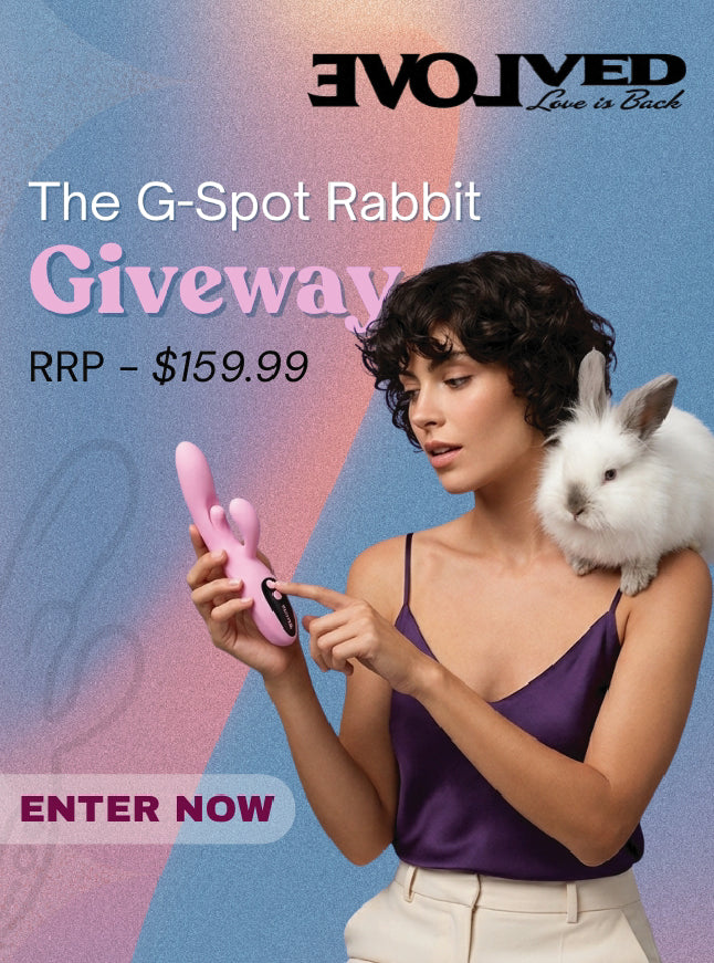 Evolved Rabbit Giveaway — Enter now at Adultsmart. Win a free Evolved rabbit vibrator. Click to enter.