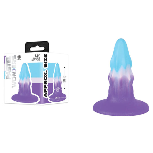 Nanma Corporation Pastel Wonders 8.9 cm Silicone Anal Plug - Butt Plugs