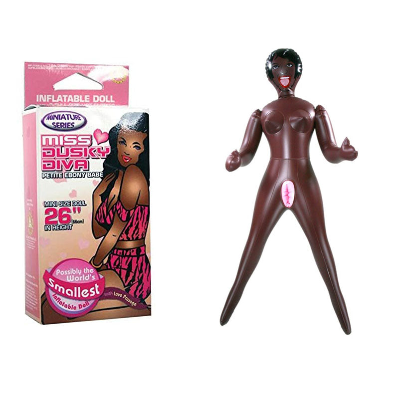 Excellent Power Miss Dusky Diva Mini Inflatable Sex Doll Love Dolls