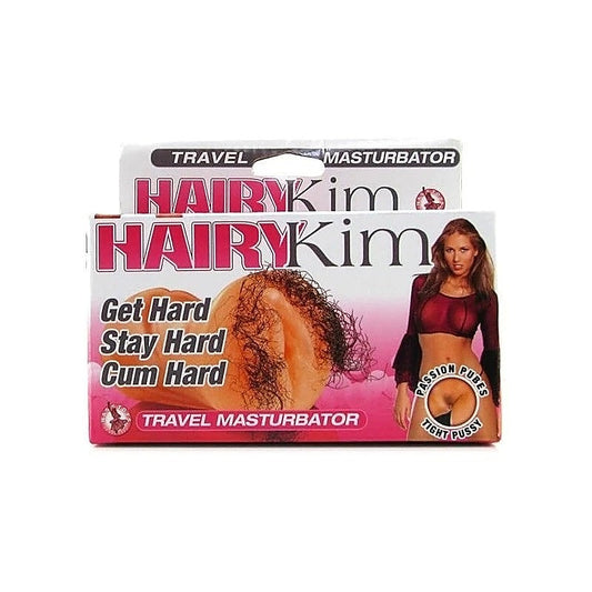 Lifelike Hairy Kim Compact Masturbator for Discreet Pleasure