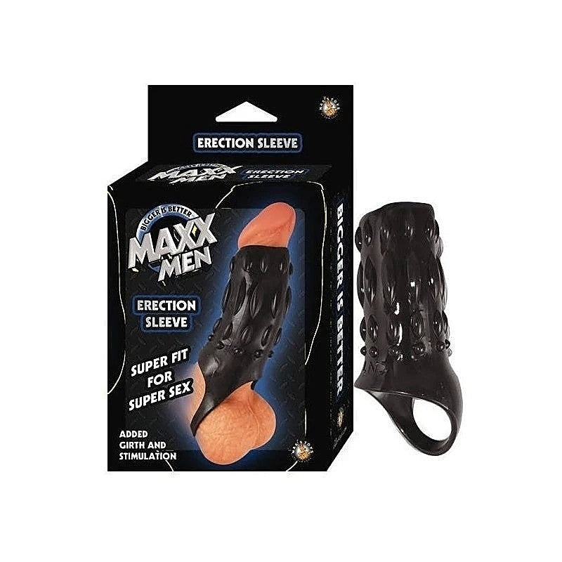 MAXX MEN Pleasure Enhancing Erection Sleeve by Nasstoys - Pumps, Extenders and Sleeves