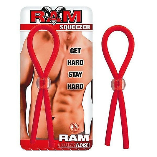 RAM Squeezer - Durable Latex Cock Ring for Longer-Lasting Hardness