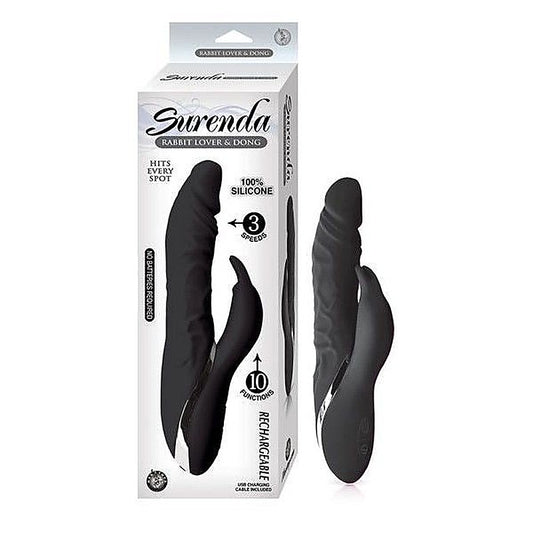 SURENDA Silicone Rabbit Vibrator - Rotating Shaft and Clitoral Stimulator - Rabbit Vibrators
