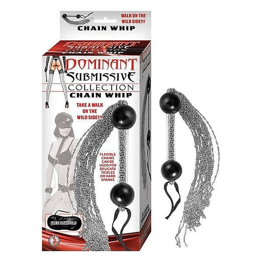 Durable iron chains and acrylic handle for long-lasting, intense play.